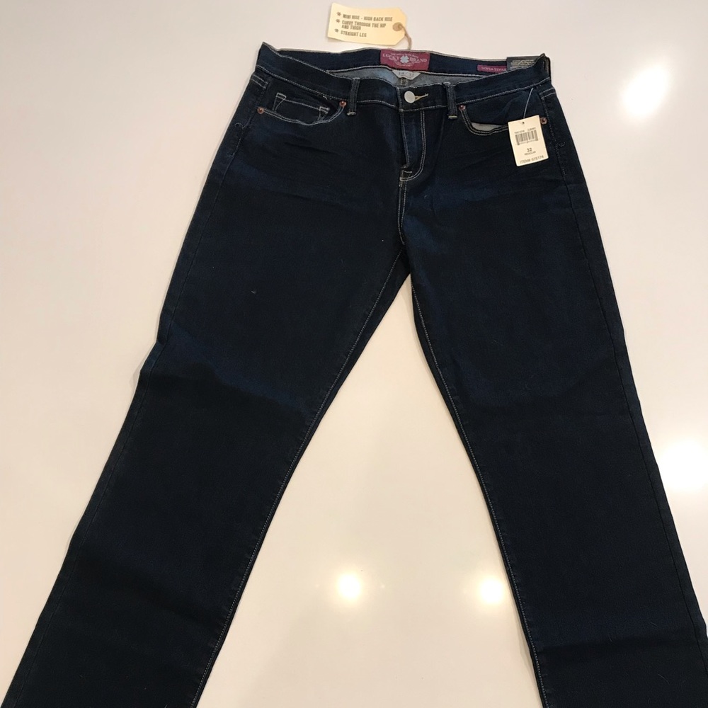 Lucky Brand jeans.